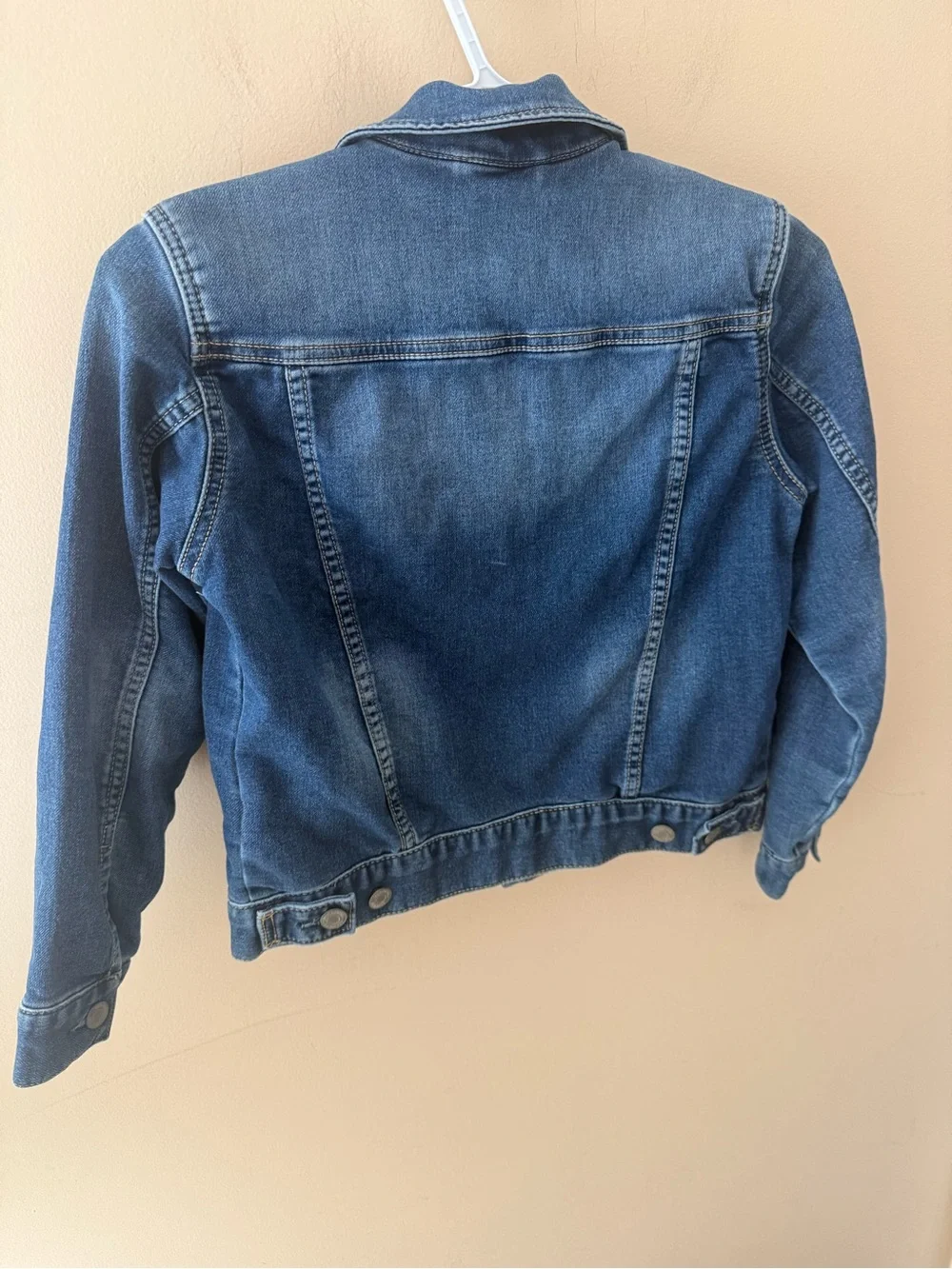 Gap Jean Jacket stretch size girls M 8-9